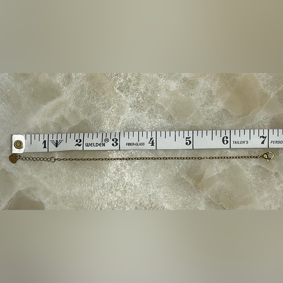 EVRY Dainty Gold Tone Chain Bracelet - Picture 5 of 5